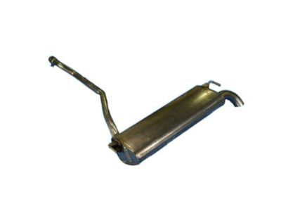 Jeep 68264720AA MUFFLER AND TAILPIPE Exhaust