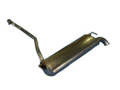 Jeep 68264720AA MUFFLER AND TAILPIPE Exhaust
