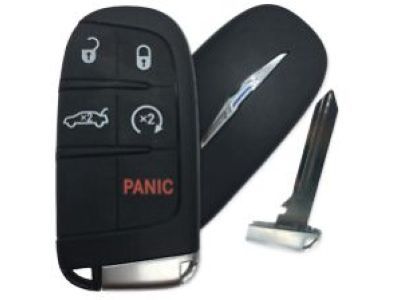 Jeep 68000603AC KEY BLANK WITH TRANSMITTER