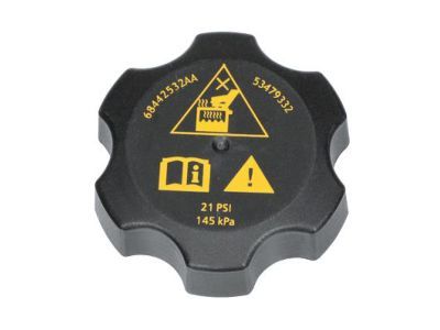 Jeep 68096261AA CAP Coolant Recovery Bottle