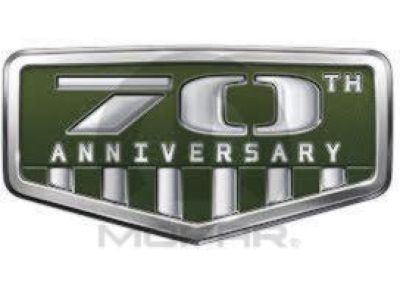 Jeep 68089729AB NAMEPLATE 70TH ANNIVERSARY EDITION