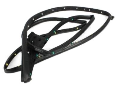 Mopar 55112356AG Weatherstrip Front Door Mounted, Inner Passenger Side