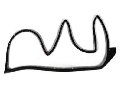 Mopar 55112356AG Weatherstrip Front Door Mounted, Inner Passenger Side