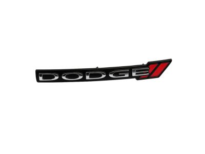 Mopar 68146393AA Nameplate Dodge With Dual Stripes