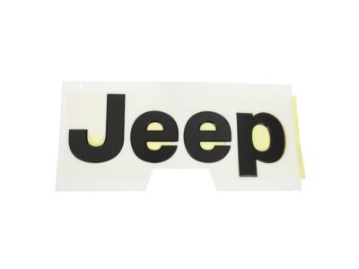 Jeep 68352381AB NAMEPLATE Jeep Tailgate
