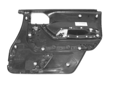 Jeep 1QJ37DX9AG Door Trim Panel