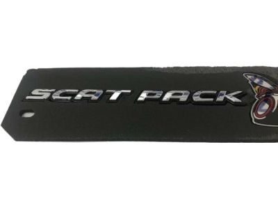 Mopar 68497352AA Nameplate Scat Packing Spoiler