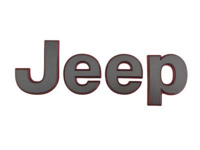 Jeep 55112901AA NAMEPLATE Hood Jeep