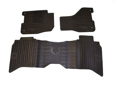 Mopar 1TD06LU7AB Mat Kit Floor Front And Rear (Clf) Crew