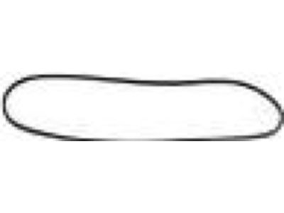 Mopar 55399256AD Weatherstrip Front Door Secondary Mounted To The Body