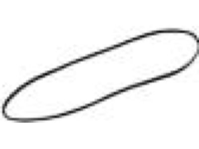 Mopar 55399256AD Weatherstrip Front Door Secondary Mounted To The Body