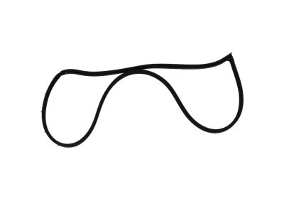 Mopar 5074512AC Weatherstrip Front Door Mounted