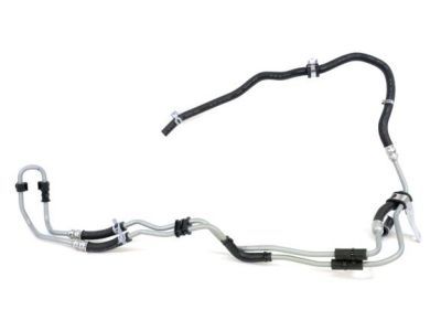 Jeep 5105789AH HOSE AND COOLER Power Steering Return
