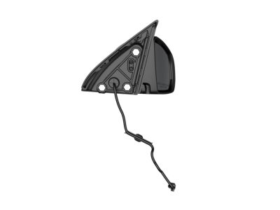 Mopar 1VF36GW7AD Mirror Assembly, Bright White, Front Passenger Side