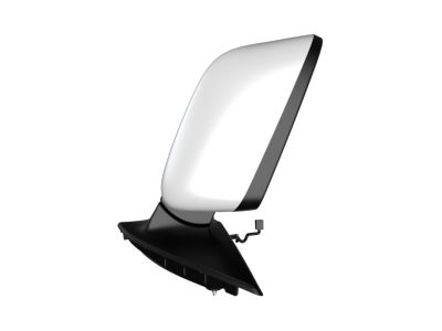 Mopar 1VF36GW7AD Mirror Assembly, Bright White, Front Passenger Side