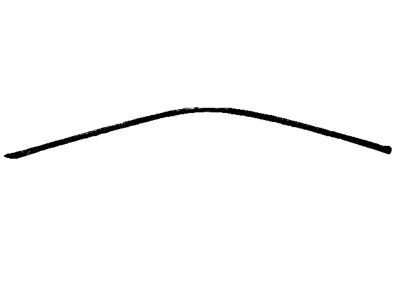 Dodge 57010504AJ MOLDING Day Light Opening Front Door