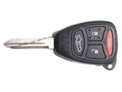 Jeep 5143446AA KEY BLANK WITH TRANSMITTER