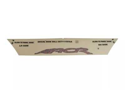 Mopar 5XT111RFAA Decal Bodyside Santana 5XT111RFAA Mopar Decal Bodyside Santana Product Photo 1 of 3
