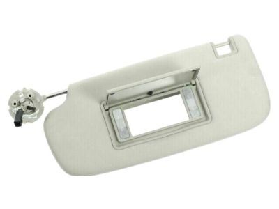 Jeep 1LS25HDAAD VISOR Illuminated Includes 3 Screws
