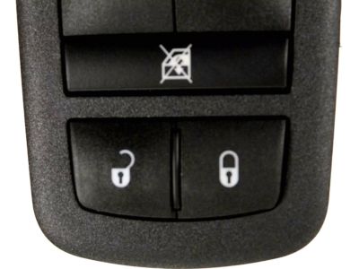 Mopar 68455275AA Switch And Bezel Front Door Left, Driver Side