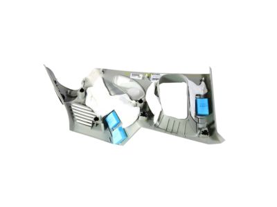 Mopar 5VJ92PS4AD Panel Quarter Trim Upper, Includes C/D Pillar Caps, Clips