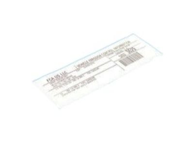 Ram 68282232AA Emission Label
