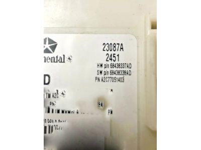 Mopar 68438337AD Module Body Controller