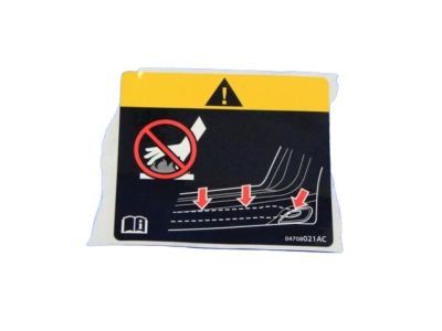 Dodge 4708021AC Warning Label