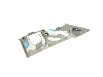 Mopar 5VJ92PS4AC Panel Quarter Trim Upper, Includes C/D Pillar Caps, Clips