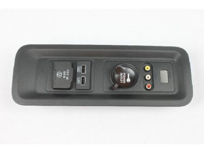 Mopar 1XF85DX9AA Bezel Power Outlet Located On Rear Quarter Mopar 1XF85DX9AA Bezel Power Outlet Located On Rear Quarter