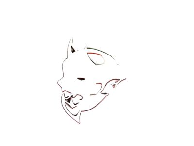 Mopar 6TA26PR4AA Nameplate Fender Demon