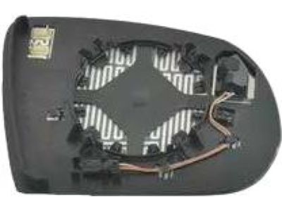 Mopar 68368583AA Glass Mirror Replacement, Front Driver Side