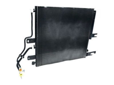 Dodge 55057091AB COOLER Condenser and Trans Cooler Includes: Jumper Tube, Drier - NOTE:25 pc min Qty Mix and Match Pallet Program only, Use mopar.com to order, Magneti-Marelli Parts tab