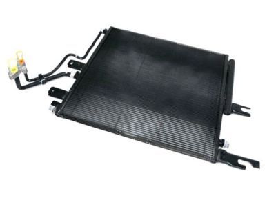 Dodge 55057091AB COOLER Condenser and Trans Cooler Includes: Jumper Tube, Drier - NOTE:25 pc min Qty Mix and Match Pallet Program only, Use mopar.com to order, Magneti-Marelli Parts tab