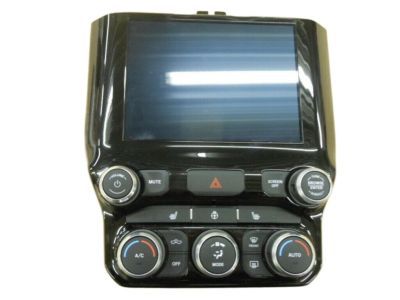 Ram 68356773AC CENTER STACK Upper Display with AC/Heater Controls