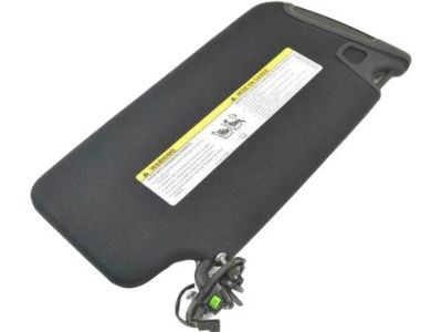 Mopar 5PJ80DX9AC Visor Illuminated, Driver Side