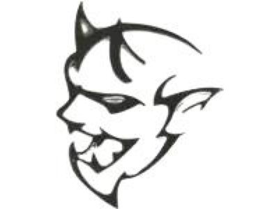 Mopar 6TA26SXHAA Nameplate Fender Demon