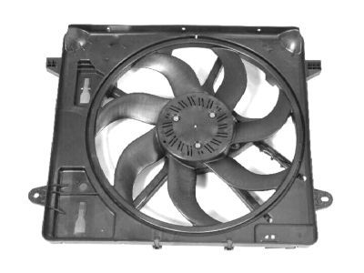 Jeep 68143894AA FAN MODULE Radiator Cooling