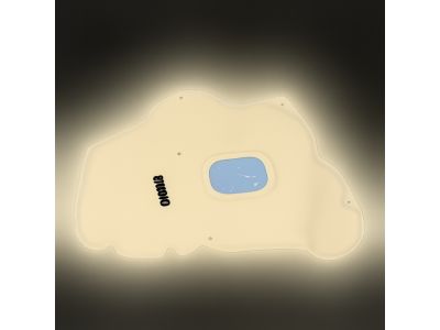 Mopar 68154620AC Water Deflector, Front Passenger Side