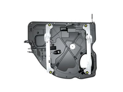 Mopar 68045132AA Panel Carrier Plate Rear Door With Regulator