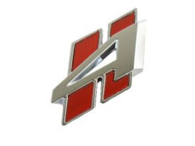 Dodge 68366244AA NAMEPLATE Liftgate Rhombi