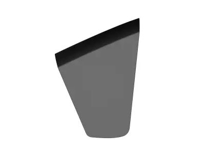 Mopar 1JB271R4AA Shield Driver Outboard Seat Belt Anchor Cover, Driver Side