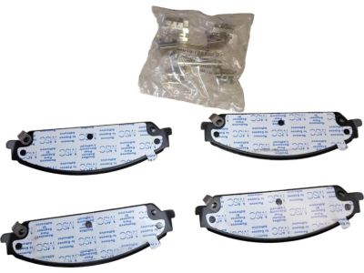 Mopar 5142559AA Pad Kit Front Disc Brake Contains Pads And Slippers