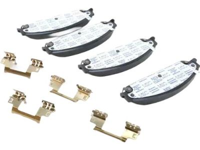 Mopar 5142559AA Pad Kit Front Disc Brake Contains Pads And Slippers