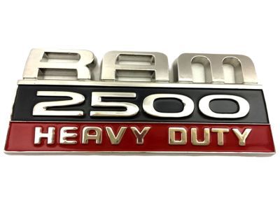 Dodge 55372616AB NAMEPLATE Ram 2500 Heavy Duty