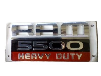 Dodge 55372616AB NAMEPLATE Ram 2500 Heavy Duty