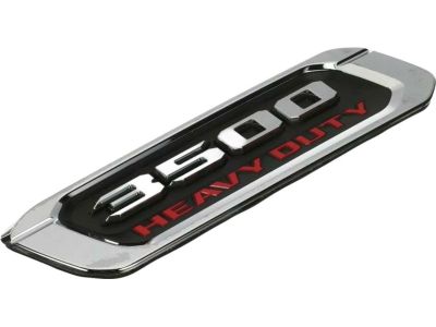 Mopar 68362218AC Nameplate, Front Driver Side
