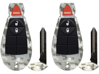 Dodge 56046707AE TRANSMITTER Integrated Key FOB