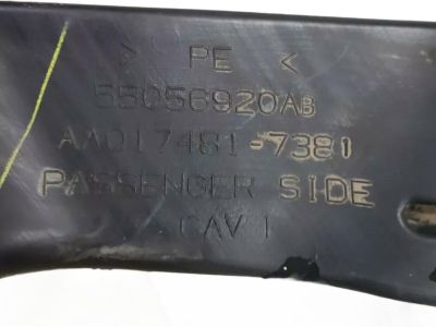 Mopar 55056920AB Duct Floor Rear