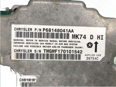 Mopar 56054702AB Module Occupant Restraint